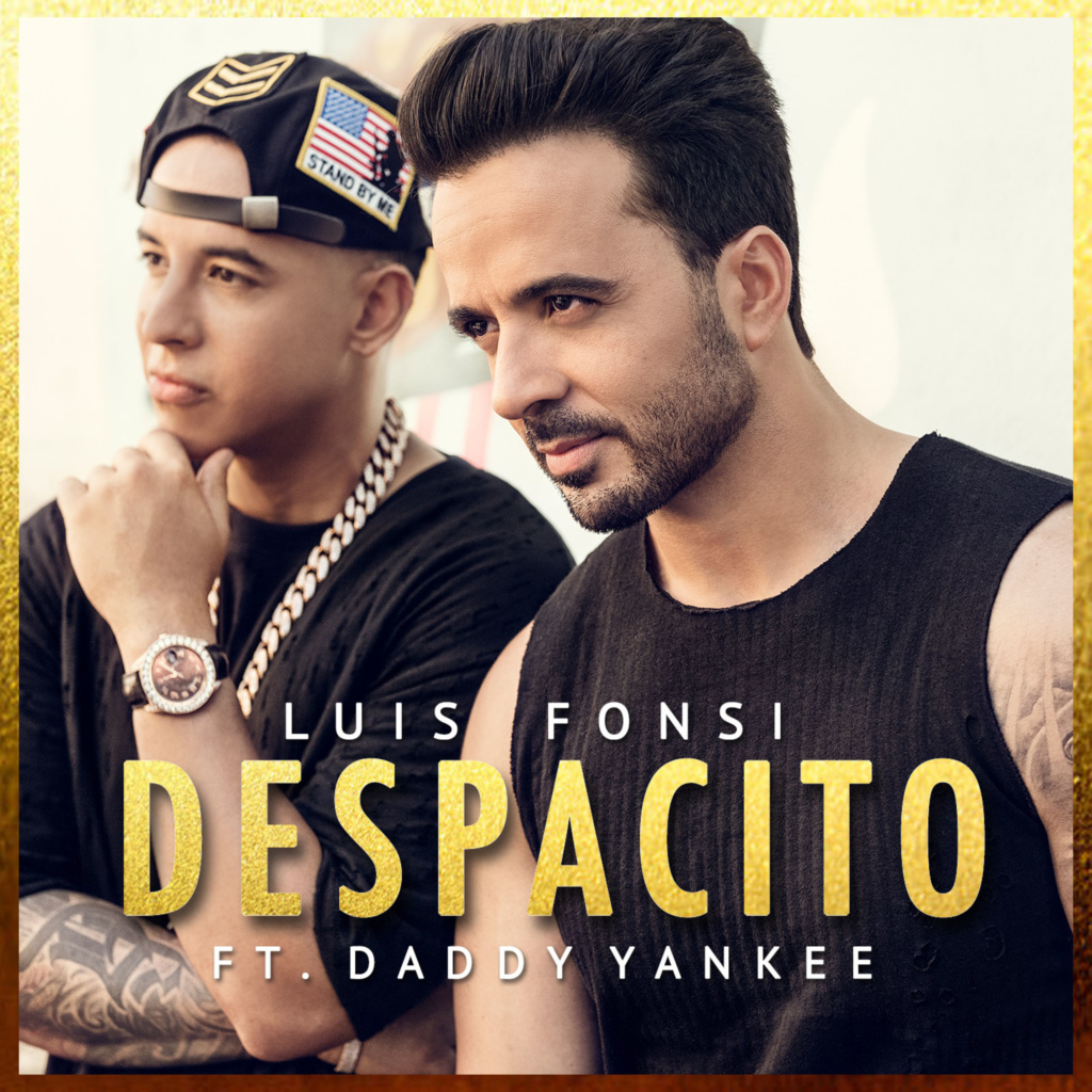 Publicity shot of the Spanish sgng Despacito by Daddy Yankee and Luis Finsi